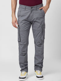 SPYKAR Men Mid-Rise Cotton Cargos Trousers