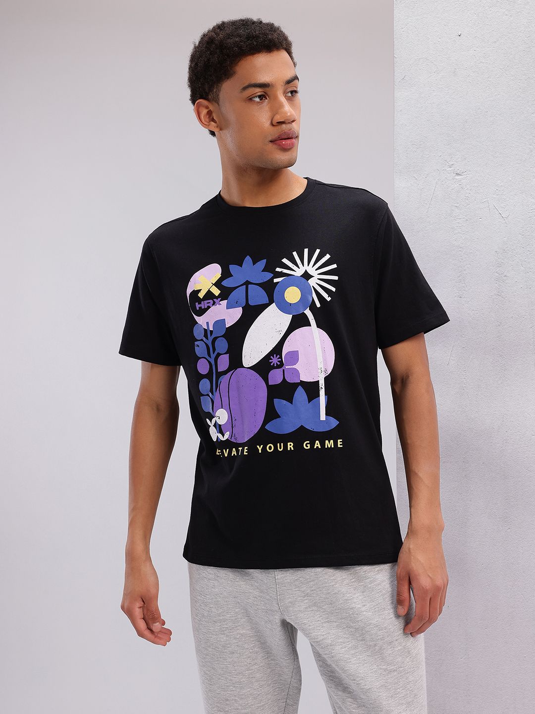 HRX by Hrithik Roshan Printed Lifestyle T-shirt