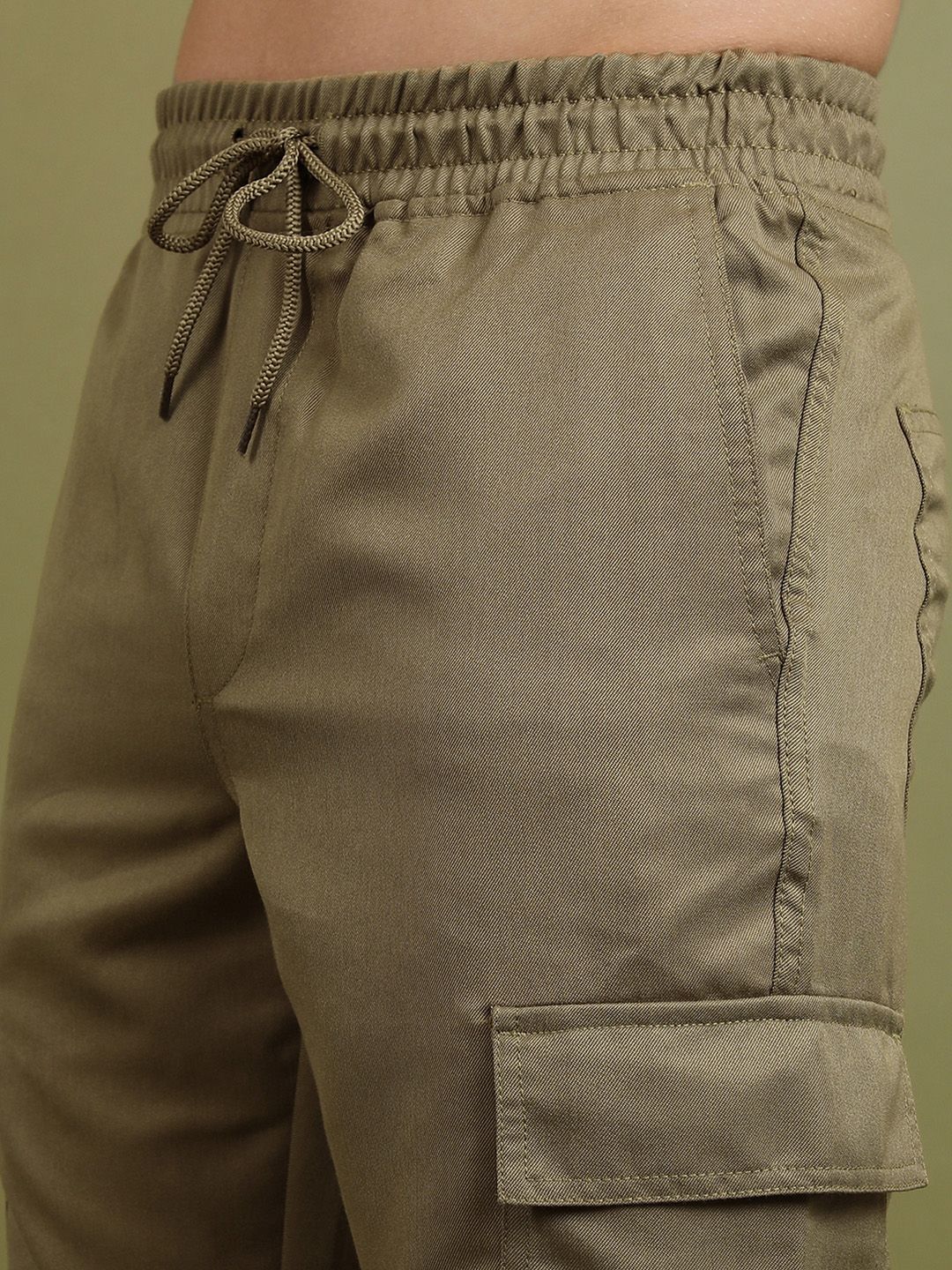 HIGHLANDER Men Slim Cargo Jogger Trousers