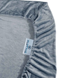 Moda Rapido X KLOTTHE Kelabu 300 TC Cadar Katil Single dengan 1 Sarung Bantal