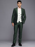 Raymond Single Breasted Contemporary Fit 3-Piece Formal Suit