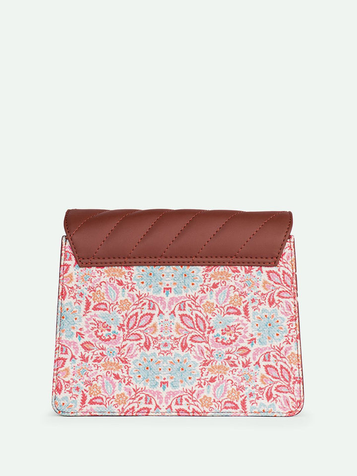 Zouk Wanita Grafik berstruktur Tali Tali Tali Sling Dilpecut Withapplique