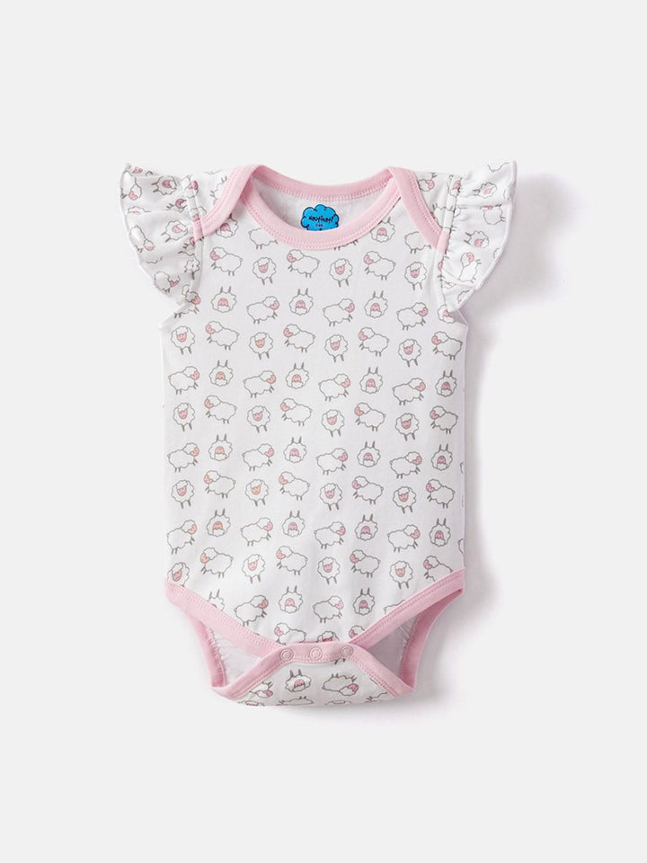 Pek Nauti Nati Infants 5 Set Hadiah Pakaian Bayi Kapas Tulen