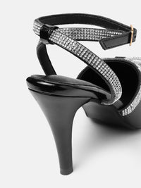 Lino Perros Embellished Party Stiletto Heeled Pumps