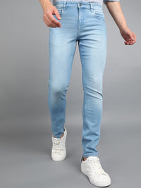Urbano Fashion Men Light Fade Stretchable Jeans