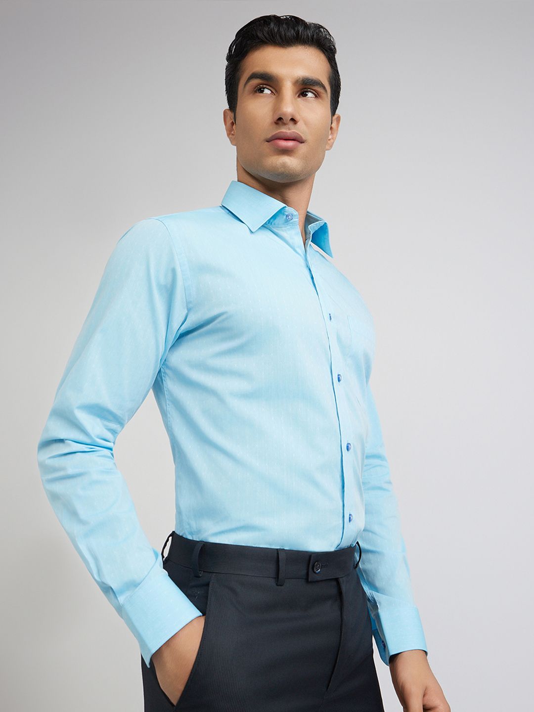 Raymond Slim Fit Pure Cotton Formal Shirt