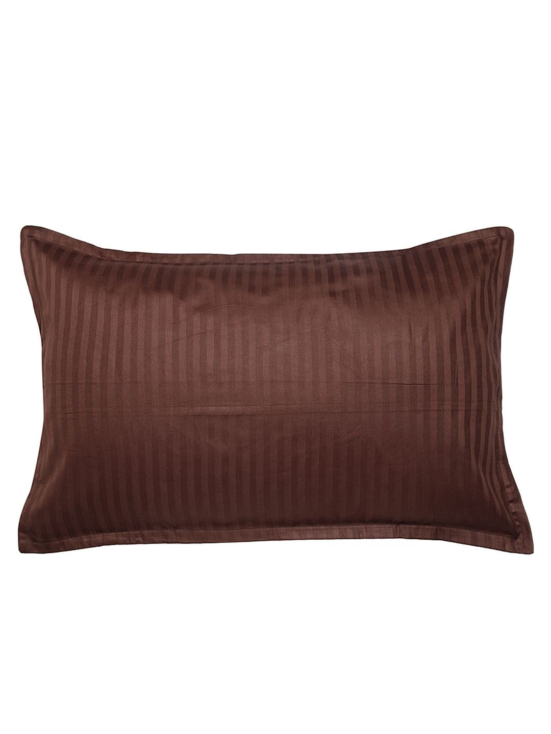 HOSTA HOMES Set of 2 Brown Striped Pillow Covers