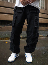 Powerlook Men Loose Fit Cargos Trousers