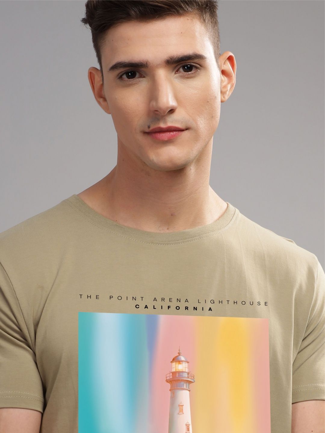 ADRO Men Printed T-shirt