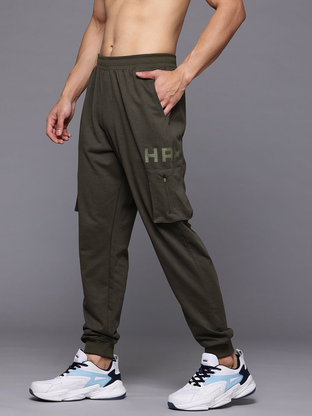 HRX by Hrithik Roshan Men Cargo-Style Training Joggers
