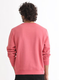 RARE RABBIT Men Verano Round Neck Cotton Sweatshirt