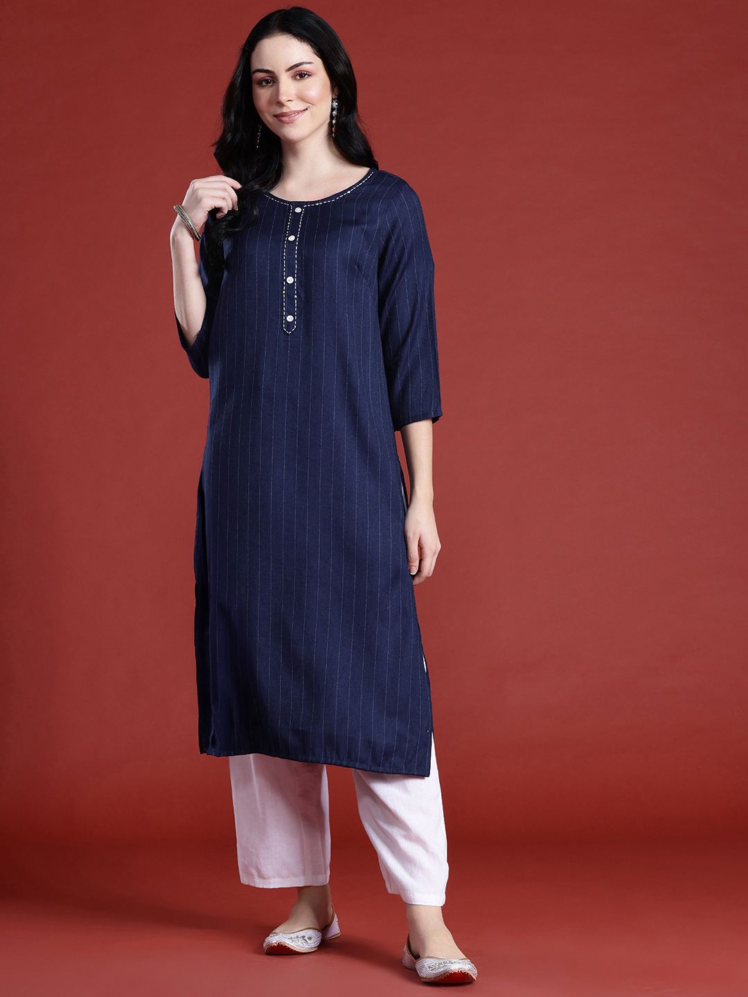 Anouk Thread Work Kurta