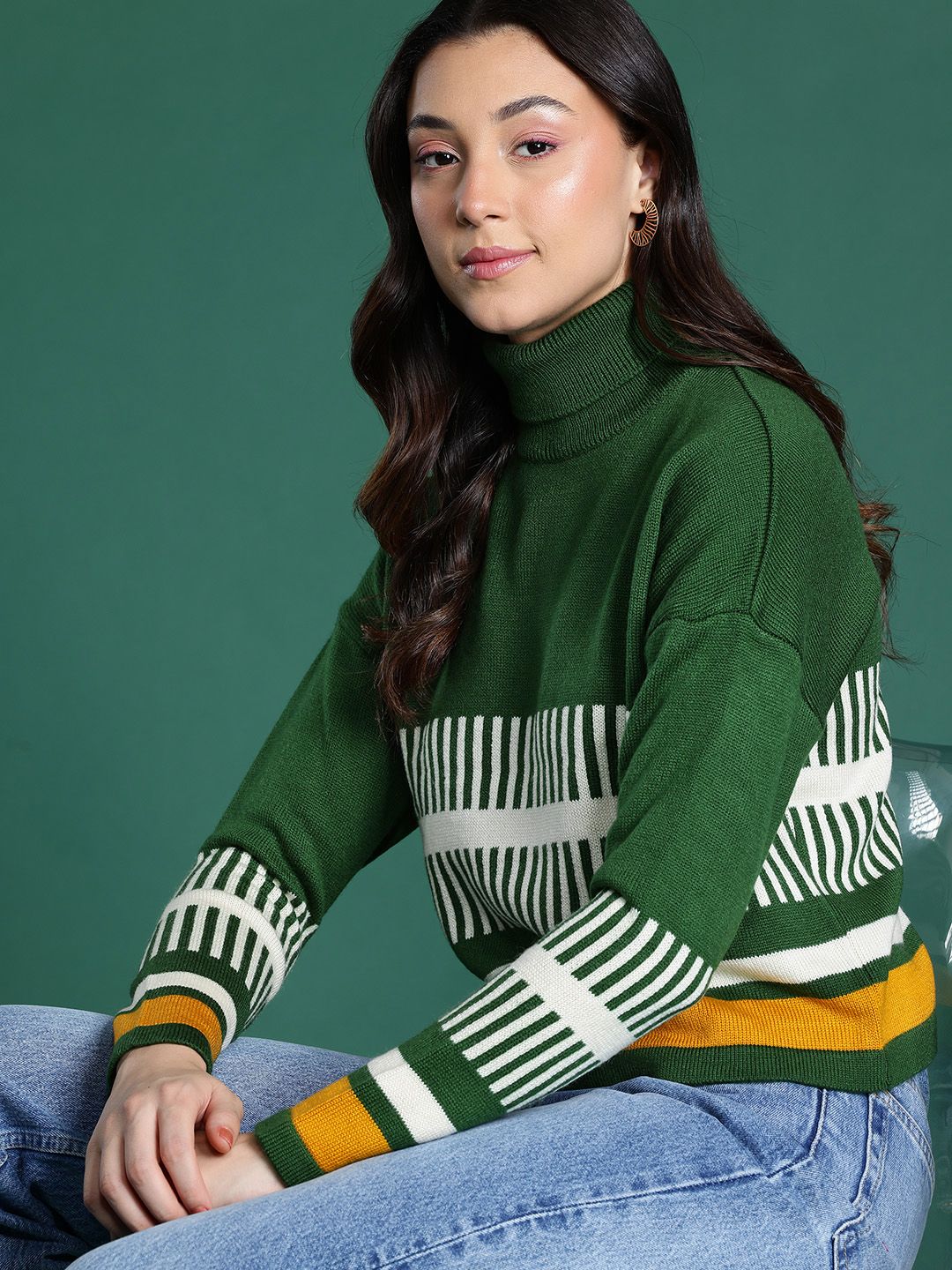 DressBerry Turtle Neck Pullover