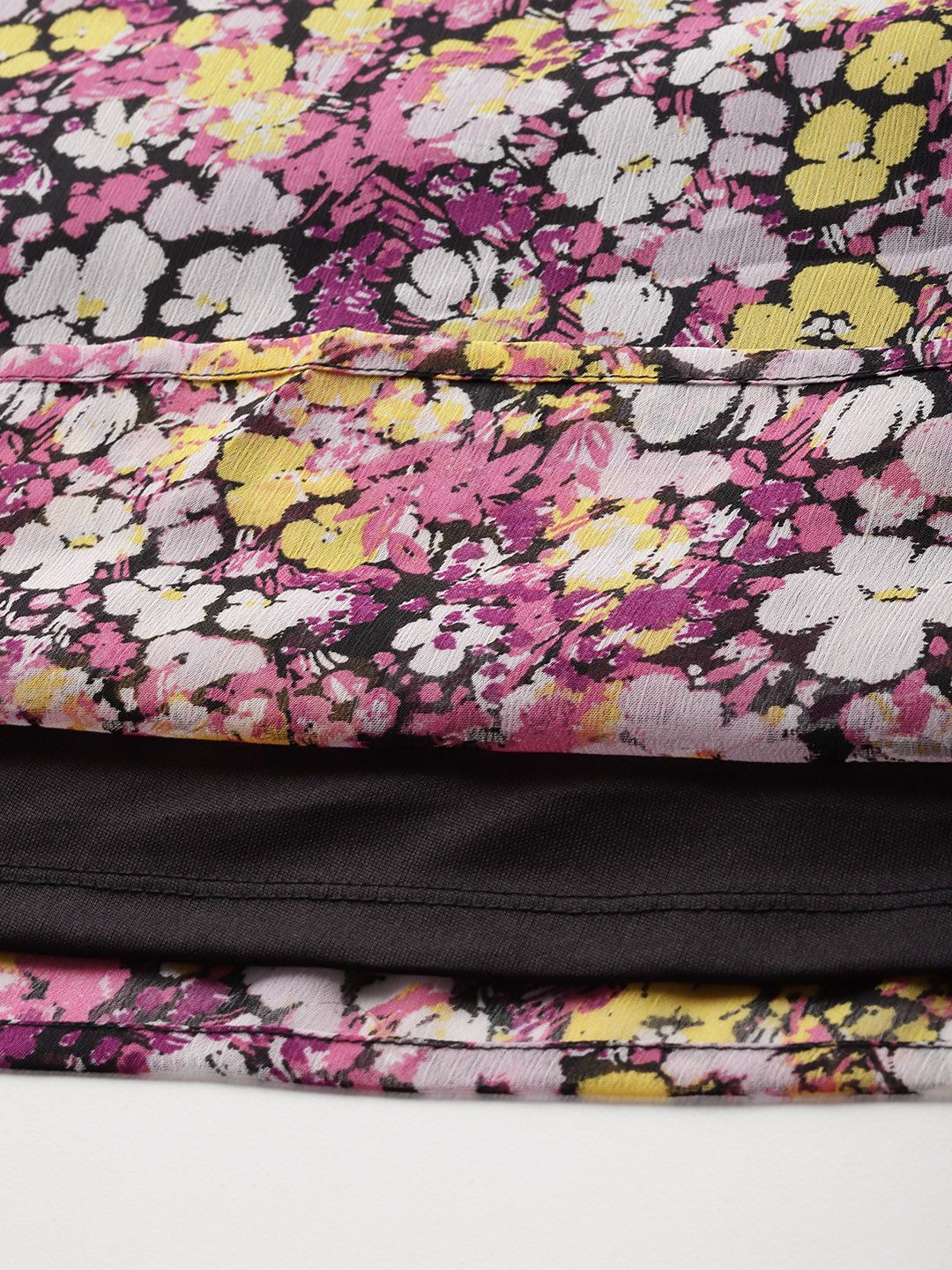 all about you Floral Print Puff Sleeves Top
