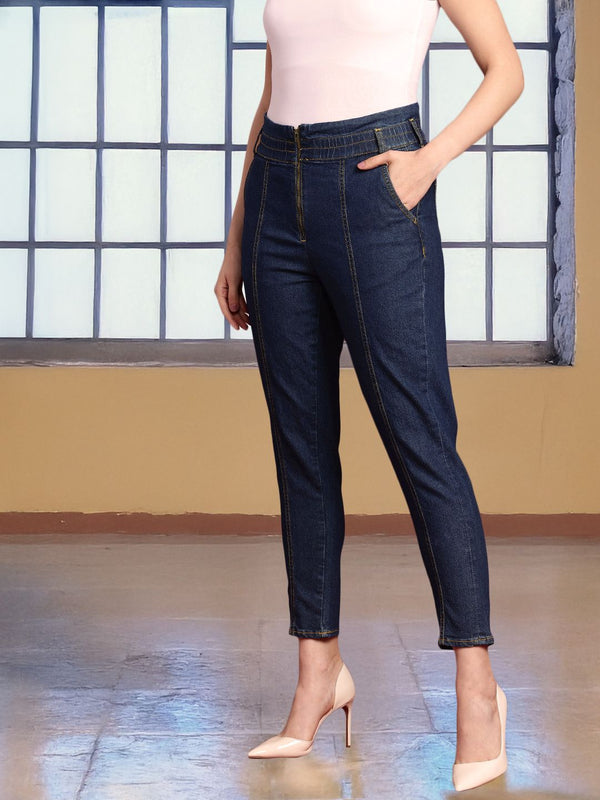 all about you Women No Fade Zip Fly Stretchable Jeans