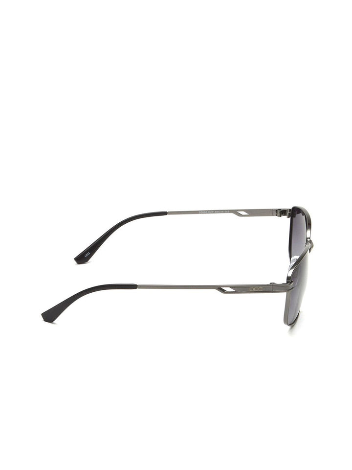 Idee Men Sectangle Sunglasses dengan lensa lensa terpolarisasi dan UV IDS3098C2PSG