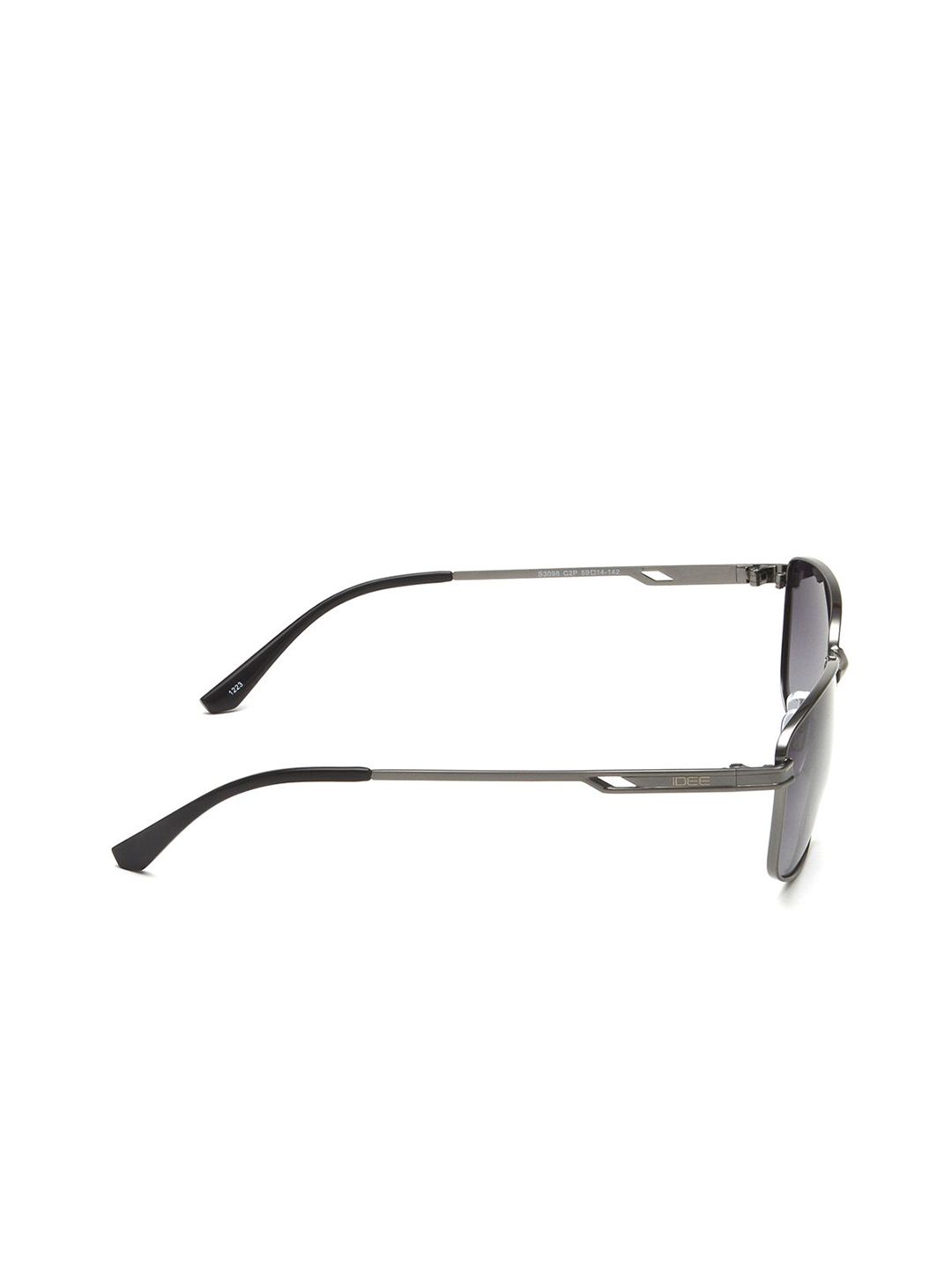 Idee Men Sectangle Sunglasses dengan lensa lensa terpolarisasi dan UV IDS3098C2PSG
