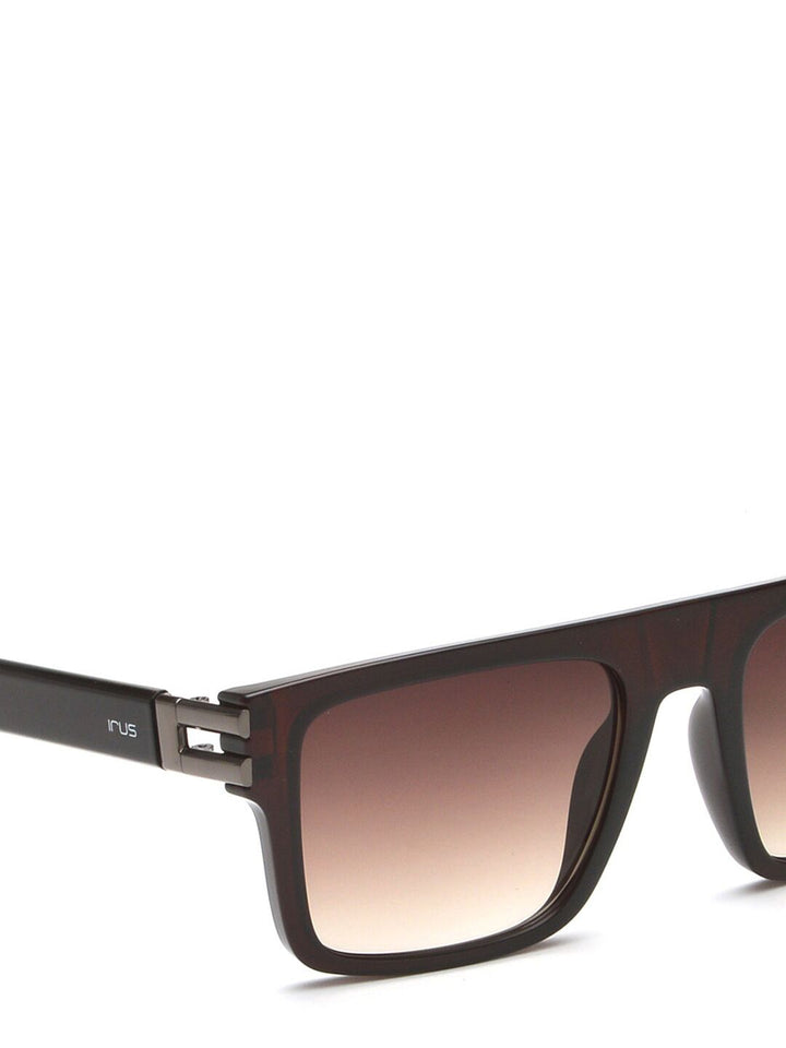 IRUS by IDEE Men Square Sunglasses with UV Protected Lens IRS1259C2SG