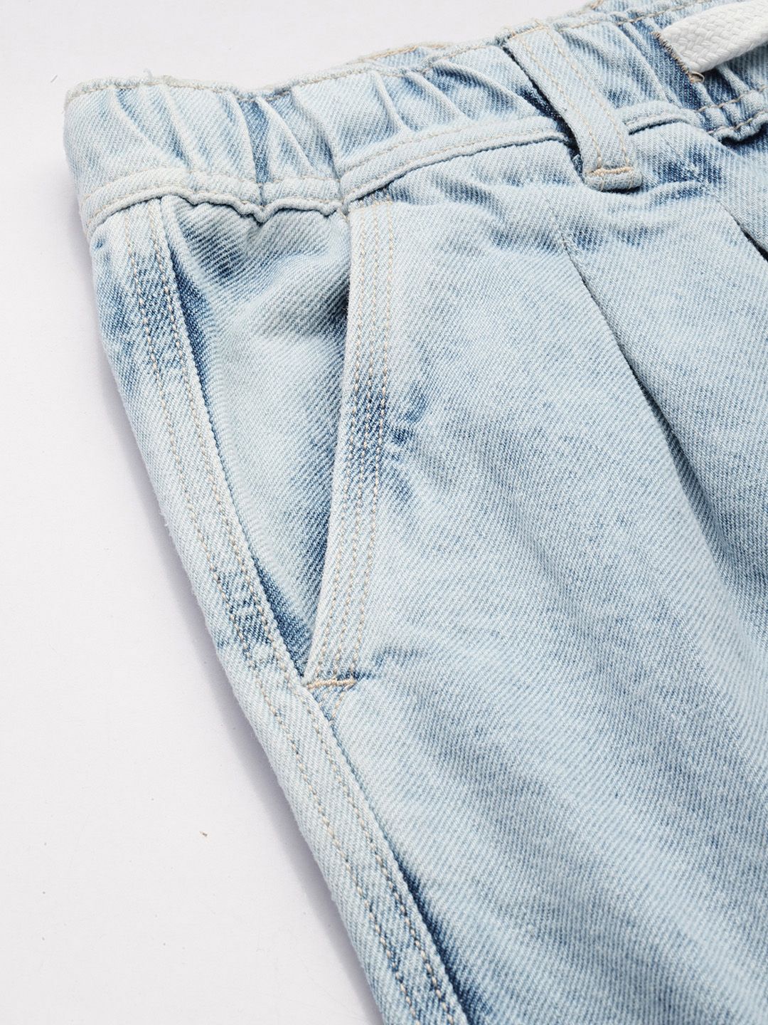 The Indian Garage Co Men Pure Cotton Relaxed Fit Heavy Fade Joggers