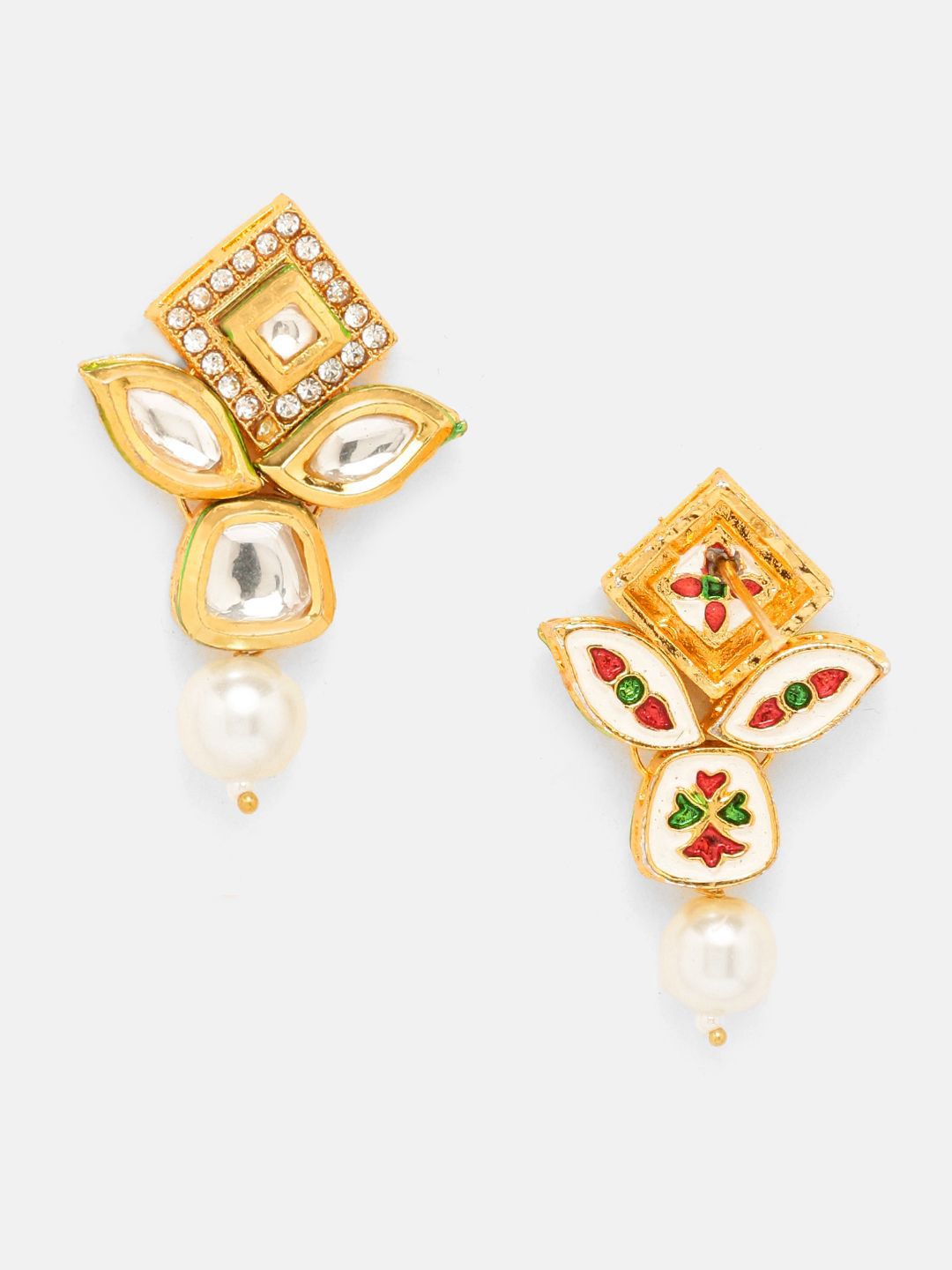 Set barang kemas kundan bersalut emas priyaasi