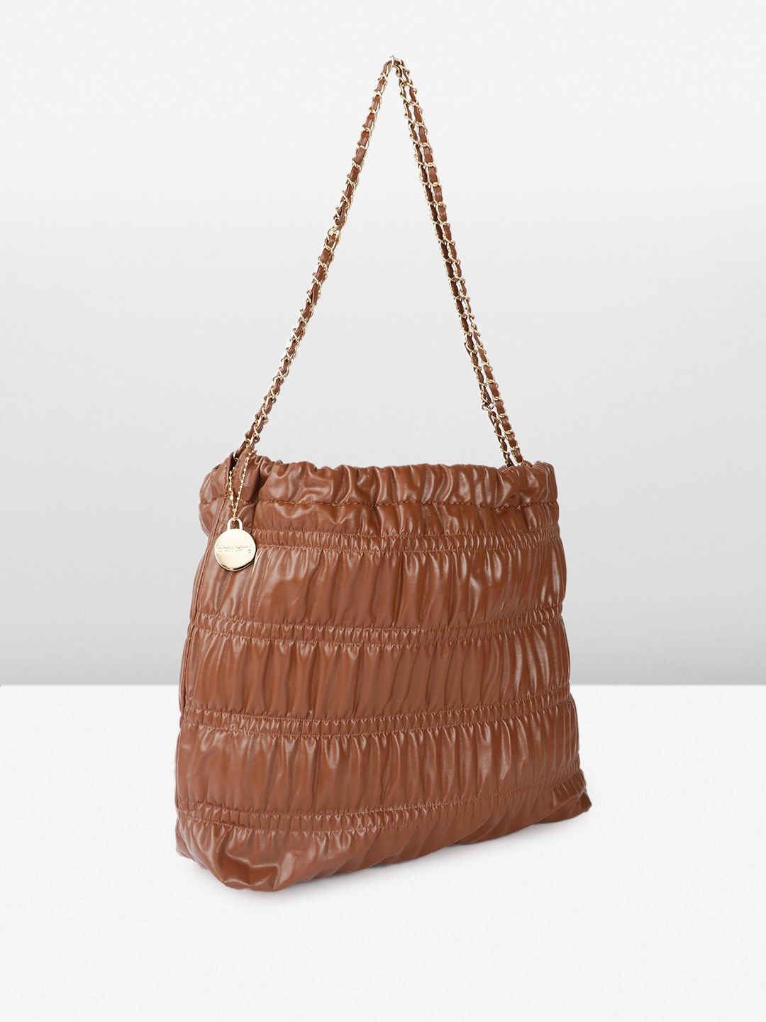 DressBerry Structured Shoulder Bag with Pouch