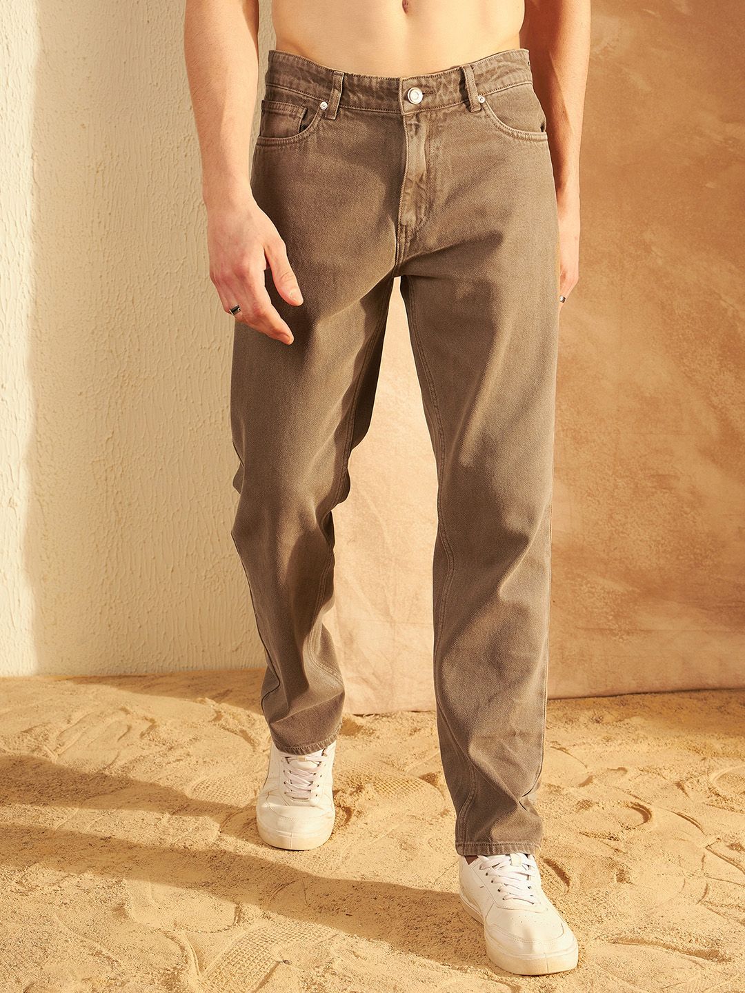DENNISON Men Comfort Baggy Fit Non Stretchable Cotton Jeans