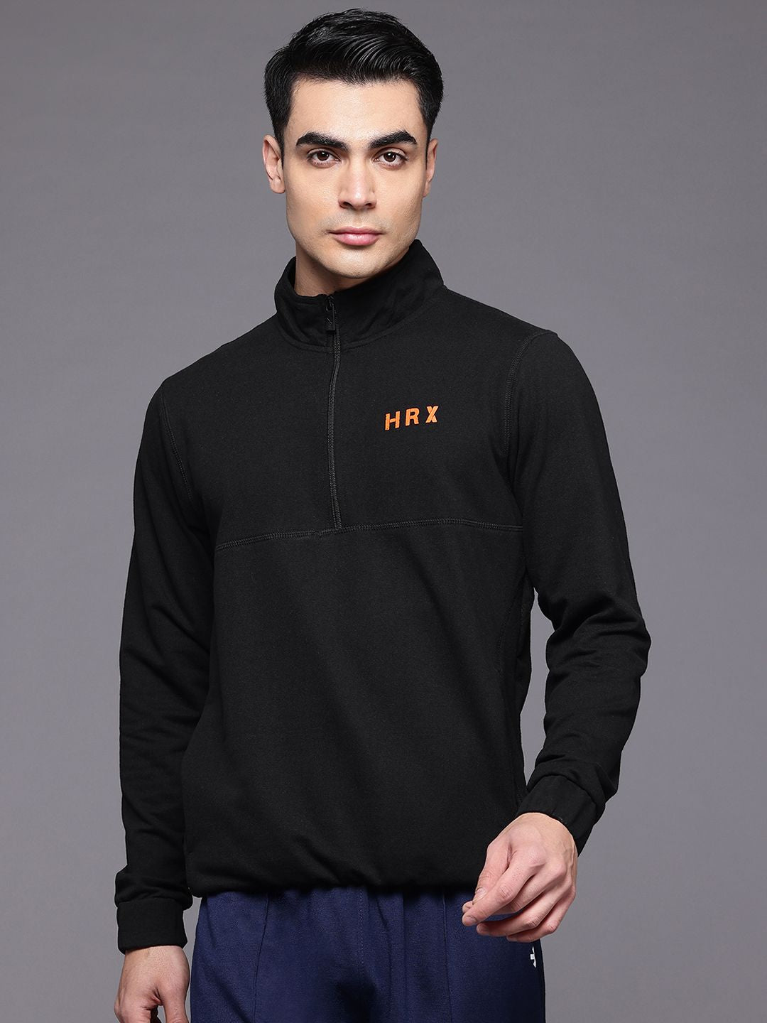 HRX by Hrithik Roshan Typography Training Sweatshirt
