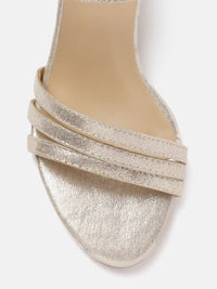 DressBerry Open Toe Block Heels