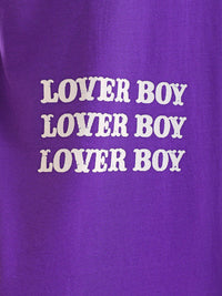 The Indian Garage Co Pure Cotton Back Printed Round Neck Boxy Oversized T-shirt