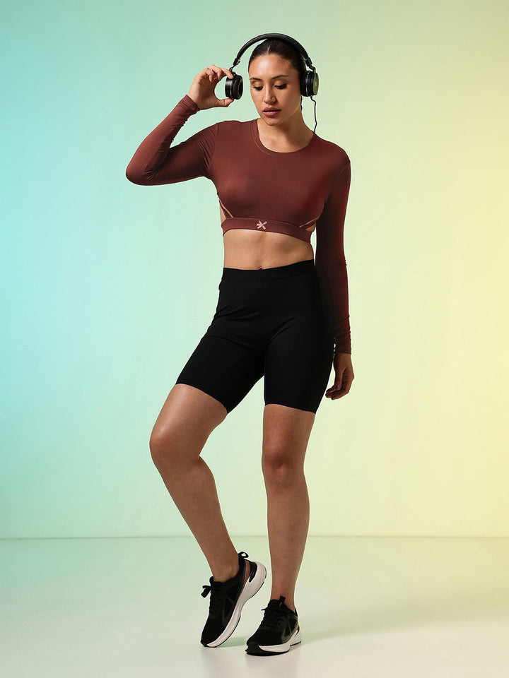 HRX by Hrithik Roshan Rapid-Dry Crop Training T-shirt