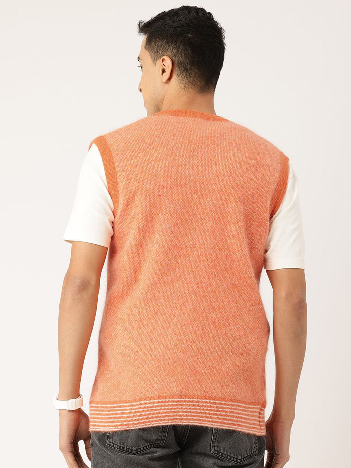 Jaket Sweater V-Neck Fuzzy Monte Carlo