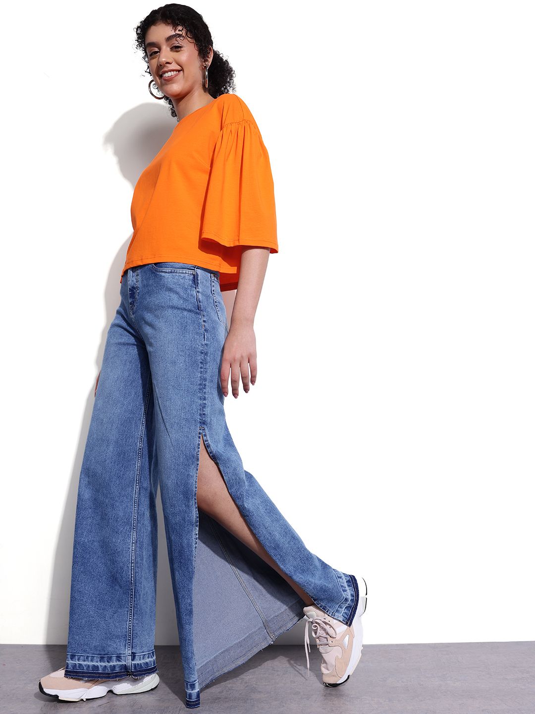 DressBerry Hyperbright Obsession Cropped & Square Top