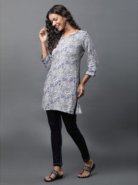 AURELIA Ethnic Motifs Printed Straight Kurti