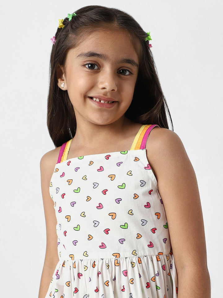 Nauti Nati Print Fit & Flare Dress