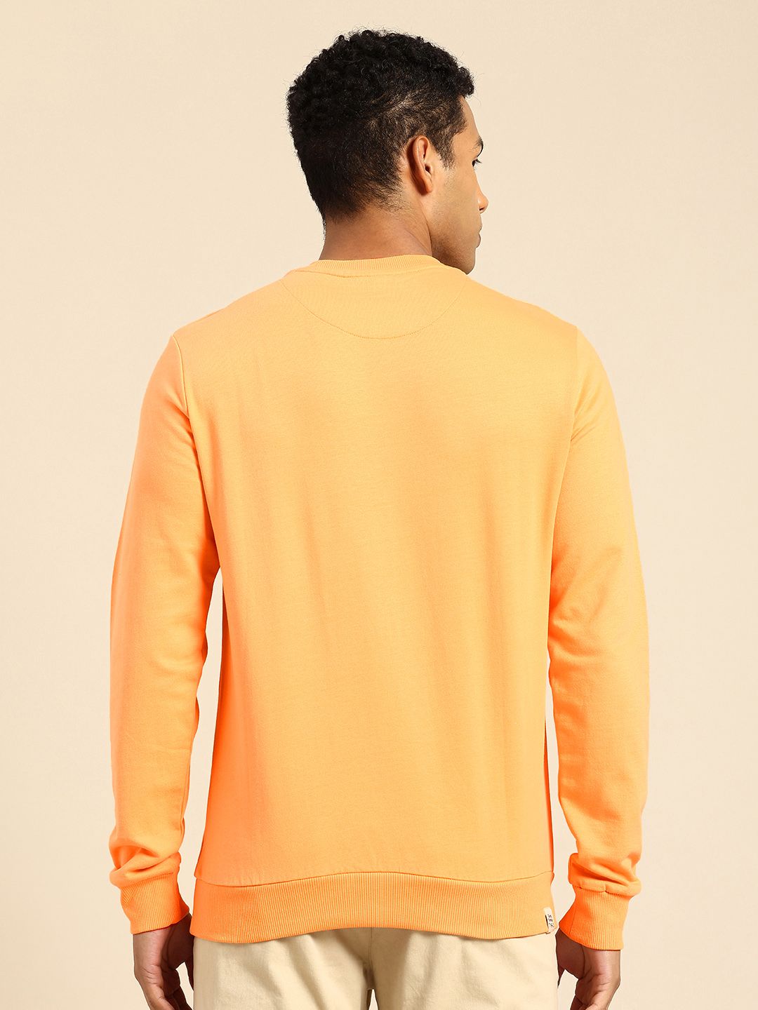 Being Human Typography Printed Pure Cotton Sweatshirt