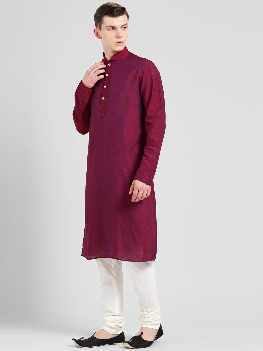 KISAH Mandarin Collar Straight Kurta