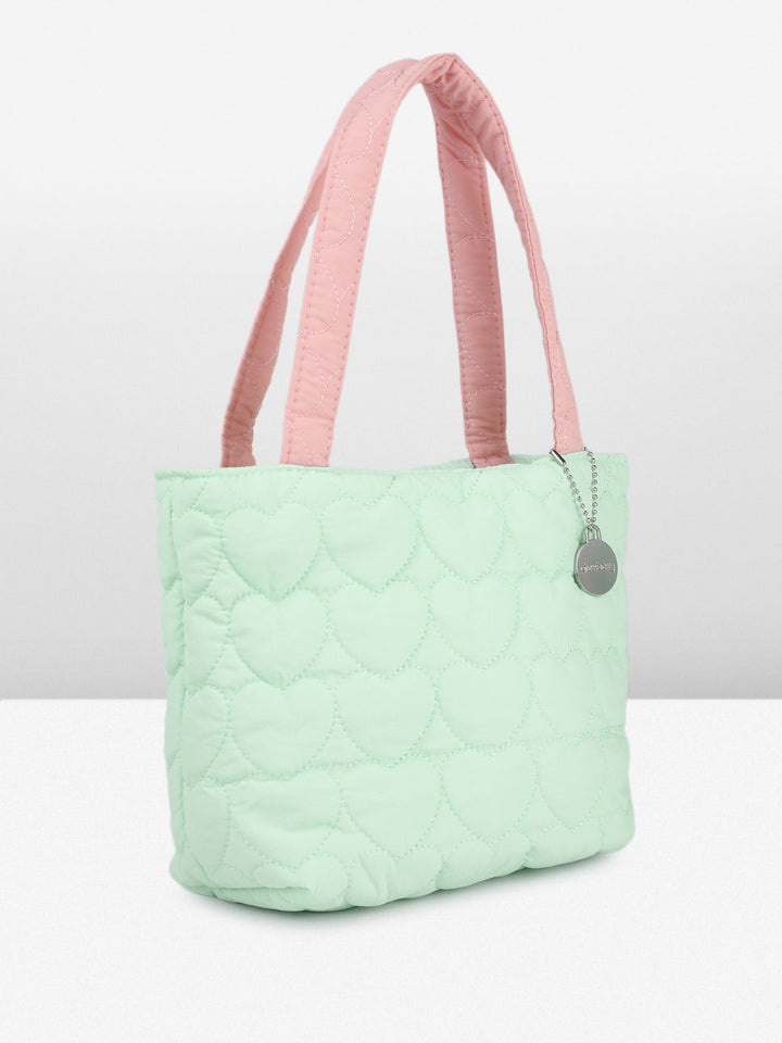 DressBerry Quilted Structured Shoulder Bag