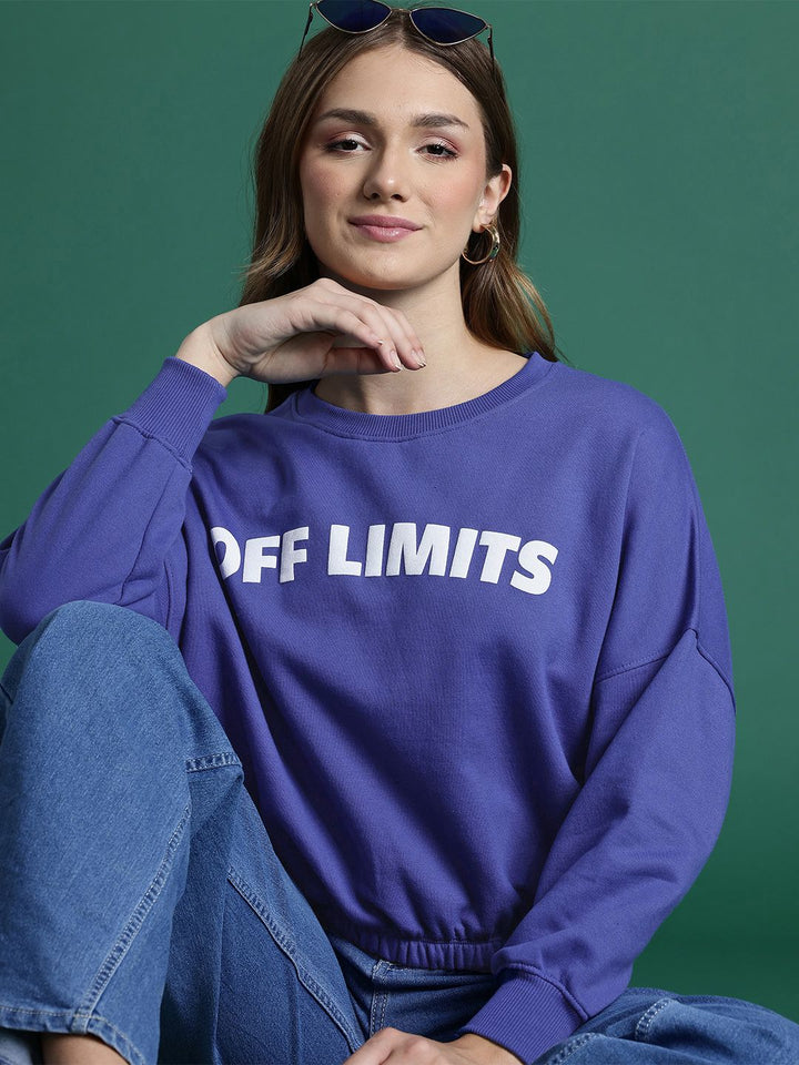 DressBerry Women Printed Sweatshirt
