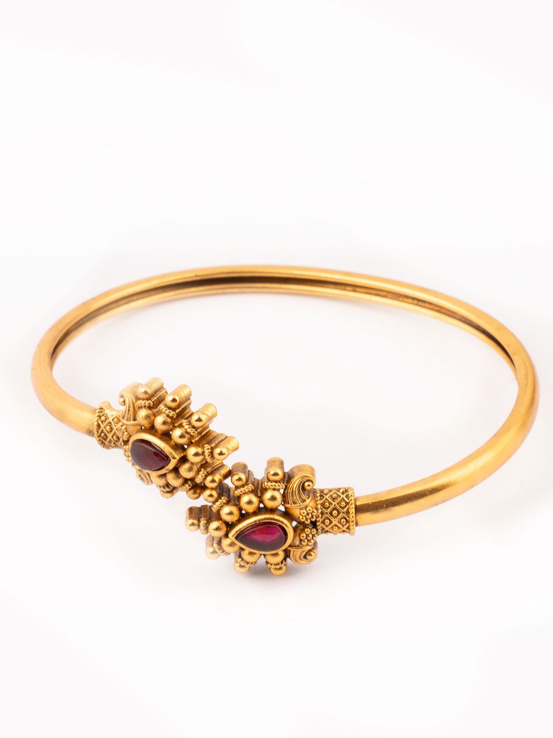 PANASH Wanita Loyang Bersalut Emas Gelang Gaya Bangle