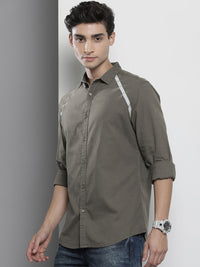 The Indian Garage Co Pure Cotton Solid Casual Shirt