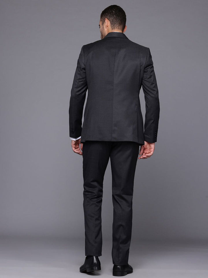 Raymond 3-Piece Woven Design Contemporary Fit Formal Suit
