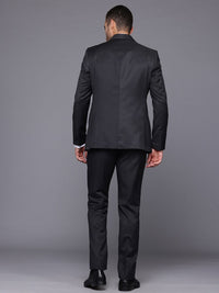 Raymond 3-Piece Woven Design Contemporary Fit Formal Suit