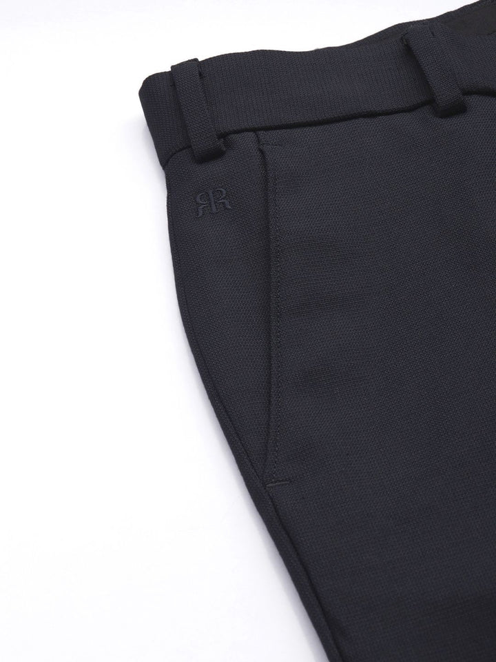 Raymond Men Mid-Rise Slim Fit Formal Trousers