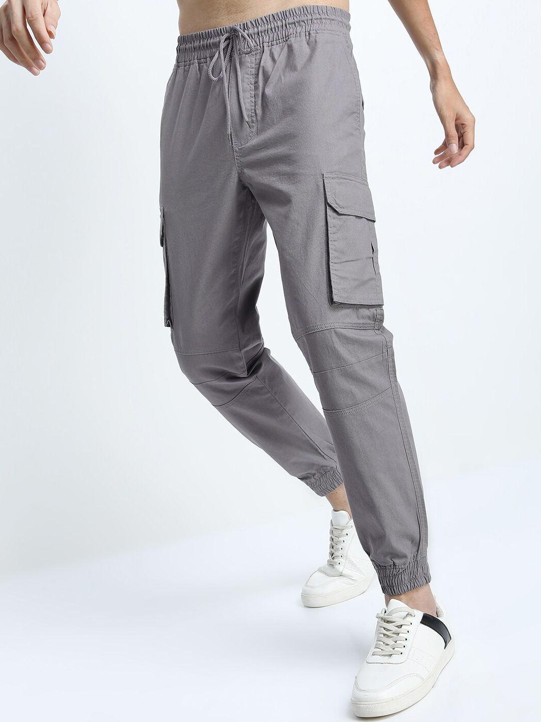 HIGHLANDER Men Regular Fit Cotton Joggers