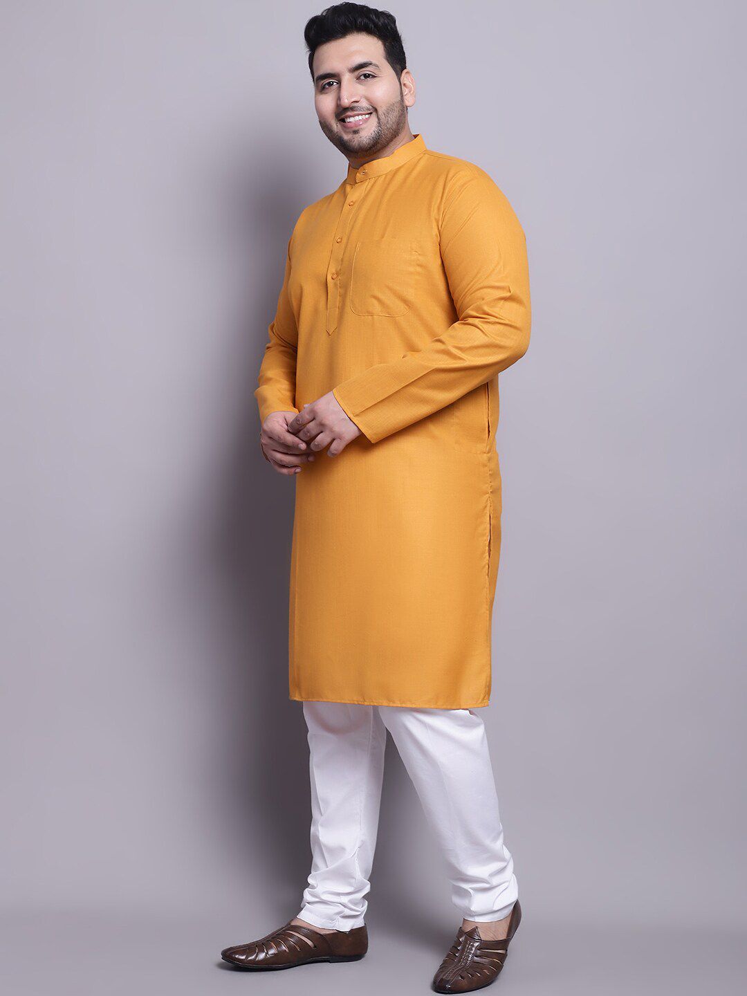 SOJANYA PLUS Kurta With Pyjamas & Nehru Jacket
