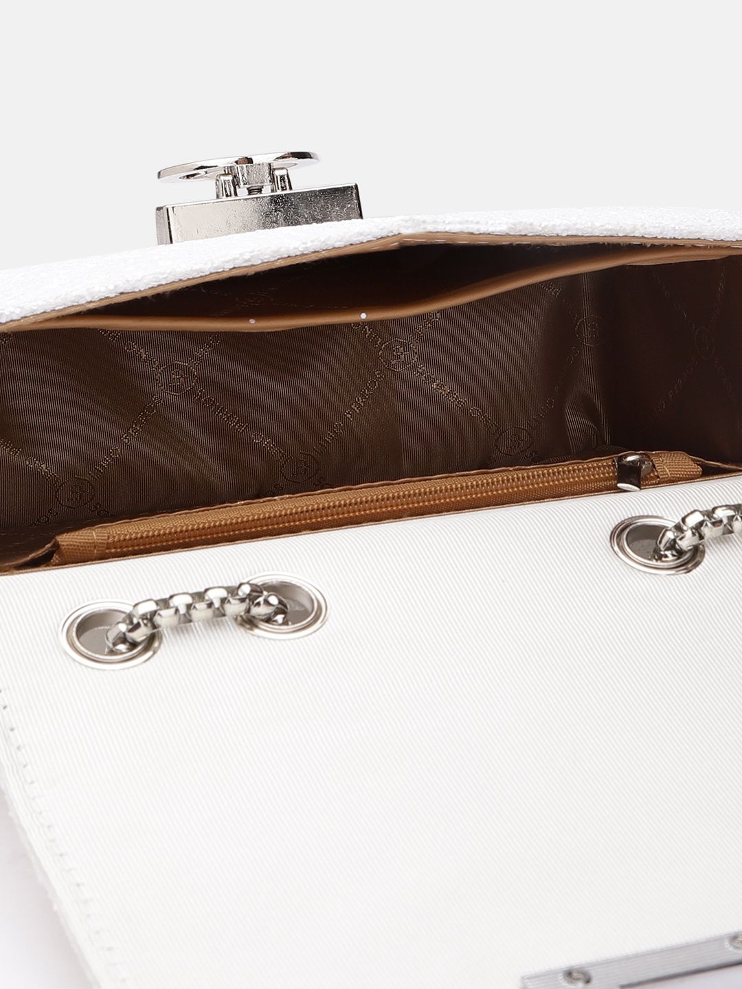 Lino Perros Textured Structured Sling Bag