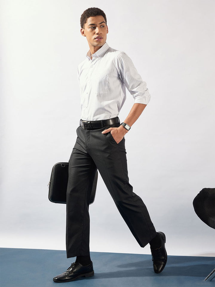 DENNISON Smart Micro Checks Formal Shirt