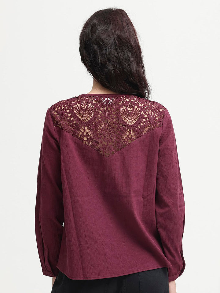 RAREISM Cotton Styled Back Top
