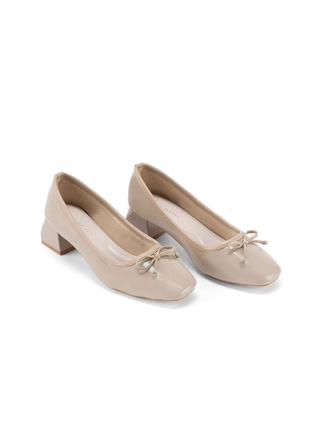 Lino Perros Women Block Pumps with Bows
