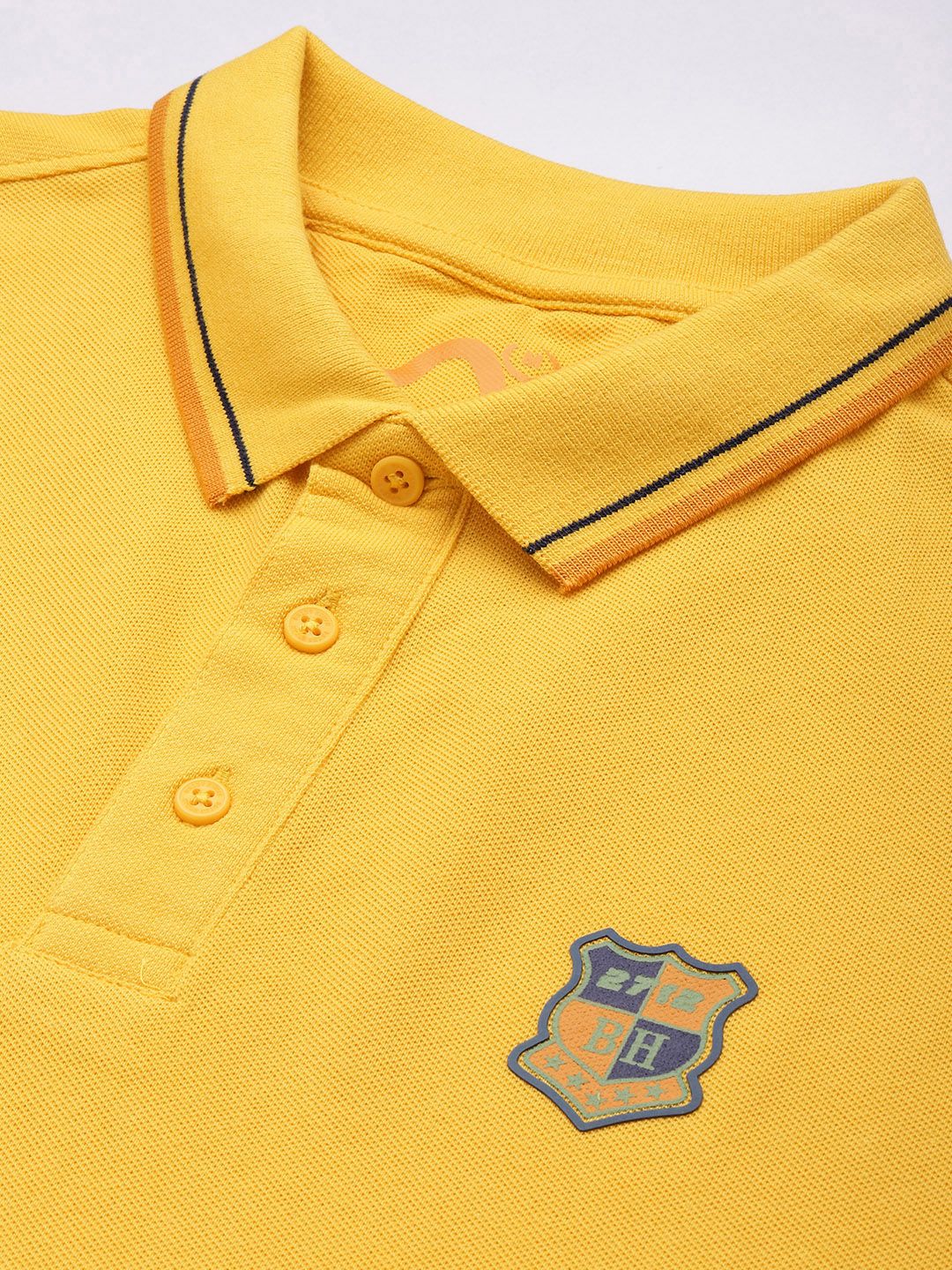 Being Human Polo Collar Pure Cotton T-shirt